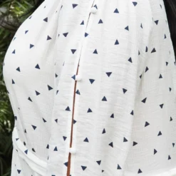 Nurode Plus Size Triangle Print Long Sleeve V-Neck Dress -Femme Avid Sales Store 2003589 317 4