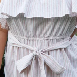 Pleione Plus Size Ruffle Empire Tie Waist Sun Dress -Femme Avid Sales Store 2006715 119 4