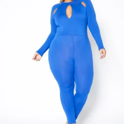 Plus Size Cutout Bodycon Jumpsuit -Femme Avid Sales Store 2007297 188 0
