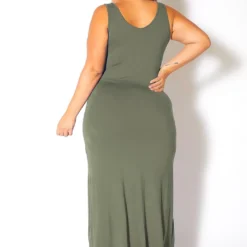 Bellatrix Plus Size Sleeveless Scoop Neck Maxi Dress -Femme Avid Sales Store 2011151 125 6