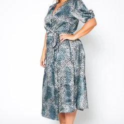 Pleione Plus Size Satin Leopard Wrap Maxi Dress -Femme Avid Sales Store 2012140 375 1