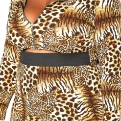 Asoph Plus Size Wild Love Long Sleeve Bodycon Mini Dress -Femme Avid Sales Store 2016666 106 4