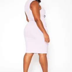 Asoph Plus Size Drawstring Hem Bodycon Mini Dress -Femme Avid Sales Store 2018095 104 3