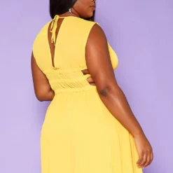 Plus Size Cut Out Design Fit & Flare Mini Dress -Femme Avid Sales Store 2018667 105 3