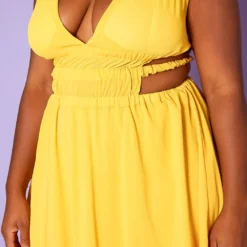 Plus Size Cut Out Design Fit & Flare Mini Dress -Femme Avid Sales Store 2018667 105 4