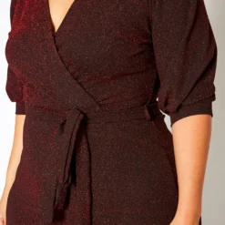 Plus Size Nude Shimmer Midi Dress -Femme Avid Sales Store 2018812 001 4