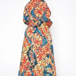 Plus Size Rocky Print Fit & Flare Maxi Dress -Femme Avid Sales Store 2019329 109 3