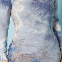 Plus Size Multi Print Off Shoulder Asymmetric Dress -Femme Avid Sales Store 2019519 996 4