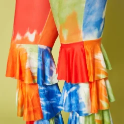 Plus Size Tie Dye Tiered Flare Jumpsuit -Femme Avid Sales Store 2019961 001 3