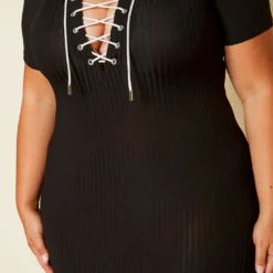 Plus Size Bodycon T-Shirt Dress -Femme Avid Sales Store 2020368 001 5