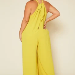 Plus Size Halter Top Jumpsuit -Femme Avid Sales Store 2020475 003 5