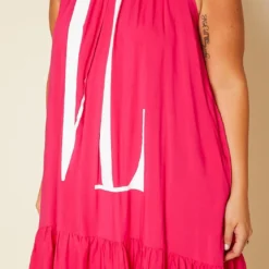 Plus Size Graphic Halter Top Tiered Dress -Femme Avid Sales Store 2020519 003 5