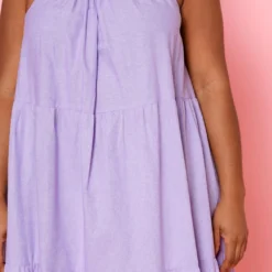 Plus Size Halter Neck Flare Maxi Dress -Femme Avid Sales Store 2020627 002 5