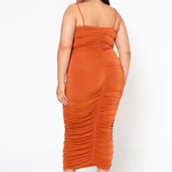 Plus Size Ruched Bodycon Cami Maxi Dress -Femme Avid Sales Store 2020650 002 3