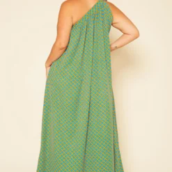 Plus Size One Shoulder Greek Maxi Dress -Femme Avid Sales Store 2020710 001 3