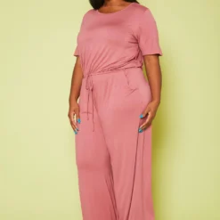 Plus Size Lounge Wide Leg Jumpsuit -Femme Avid Sales Store 2020711 002 3