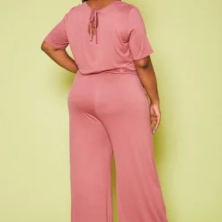 Plus Size Lounge Wide Leg Jumpsuit -Femme Avid Sales Store 2020711 002 4