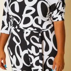 Plus Size Asymmetric Shoulder Abstract Print Jumpsuit -Femme Avid Sales Store 2020815 001 6