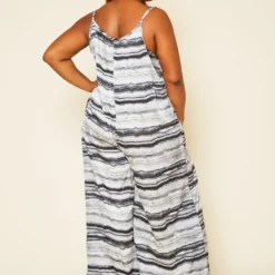 Plus Size Abstract Print Tank Jumpsuit -Femme Avid Sales Store 2020819 001 4