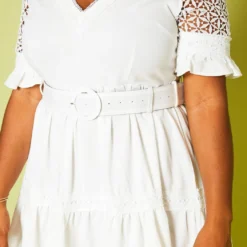 Plus Size Embroidered Tiered Dress -Femme Avid Sales Store 2020831 001 4