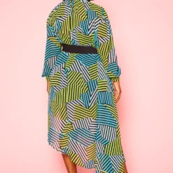 Plus Size Multi Striped Asymmetric Maxi Dress -Femme Avid Sales Store 2020934 001 4
