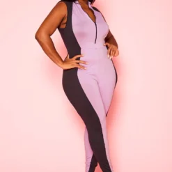 Plus Size Color Block Bodycon Jumpsuit -Femme Avid Sales Store 2020942 001 1