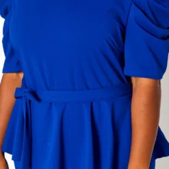 Plus Size Peplum Style Trendy Romper -Femme Avid Sales Store 2020953 004 6