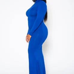 Plus Size Mermaid Flare Maxi Dress -Femme Avid Sales Store 2021068 004 4