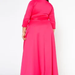 Plus Size Effortless Fit & Flare Maxi Dress -Femme Avid Sales Store 2021153 105 3