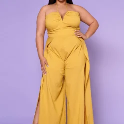 Plus Size Inresistable Tall Flare Leg Jumpsuit