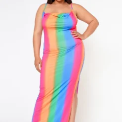 Plus Size Colorful Aura Cowl Neck Maxi Dress -Femme Avid Sales Store 2022596 001 2