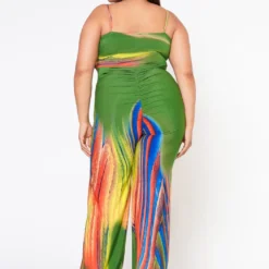 Plus Size Multi Print Flare Cami Jumpsuit -Femme Avid Sales Store 2022603 001 3